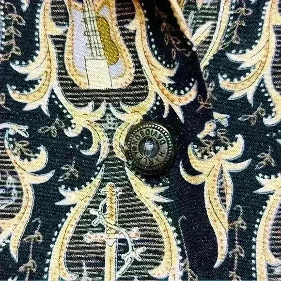 Harley Davidson Women's Short Sleeve Button Down Shirt Size Small - Picture 10 of 13